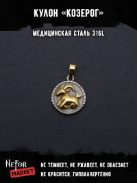 Кулон Знак Зодиака Козерог TS548 Кулон Знак Зодиака Козерог TS548